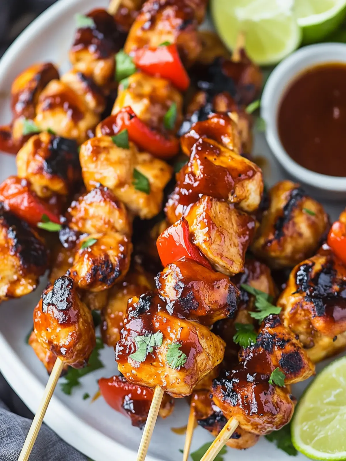Savor Summer: Easy Honey BBQ Beer Chicken Skewers Recipe 3 Honey BBQ Beer Chicken Skewers