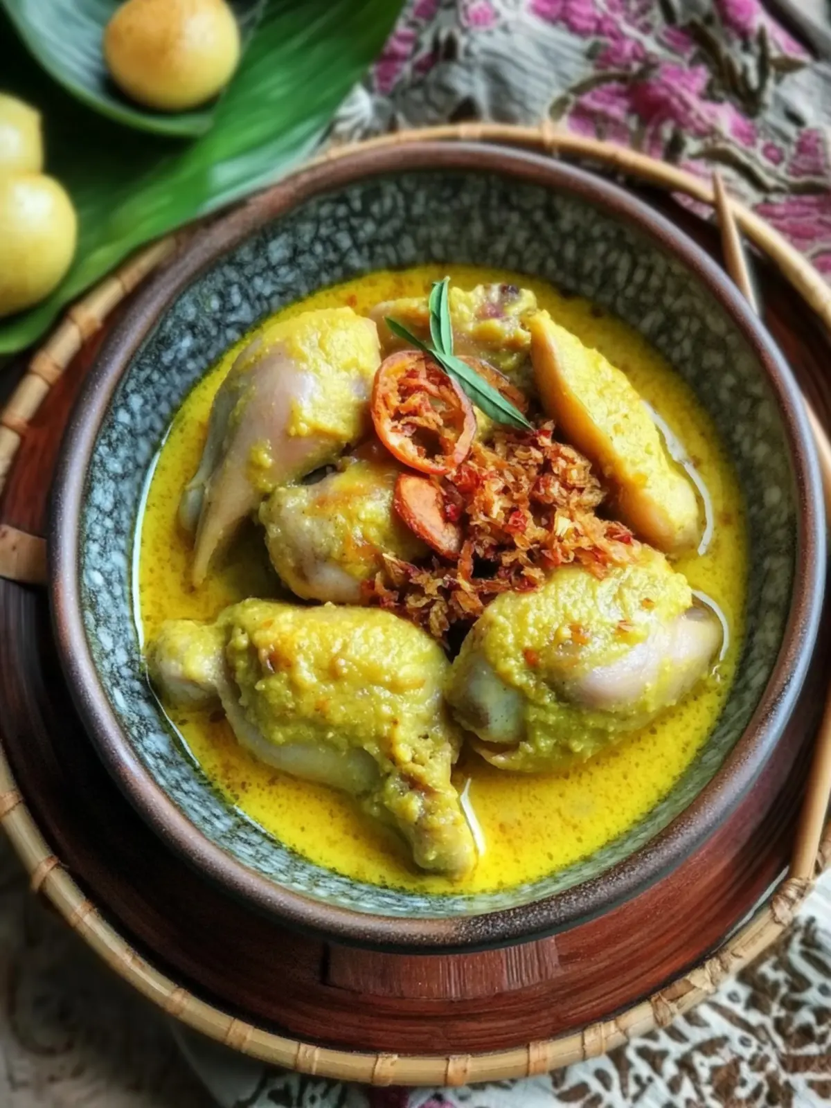 Opor Ayam Kuning: Deliciously Easy Chicken in Coconut Milk 3 Opor Ayam Kuning