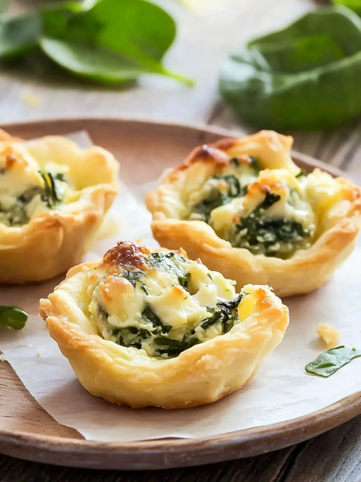 Mini Cheese and Spinach Tartlets That Wow Every Guest 2 Mini Cheese and Spinach Tartlets