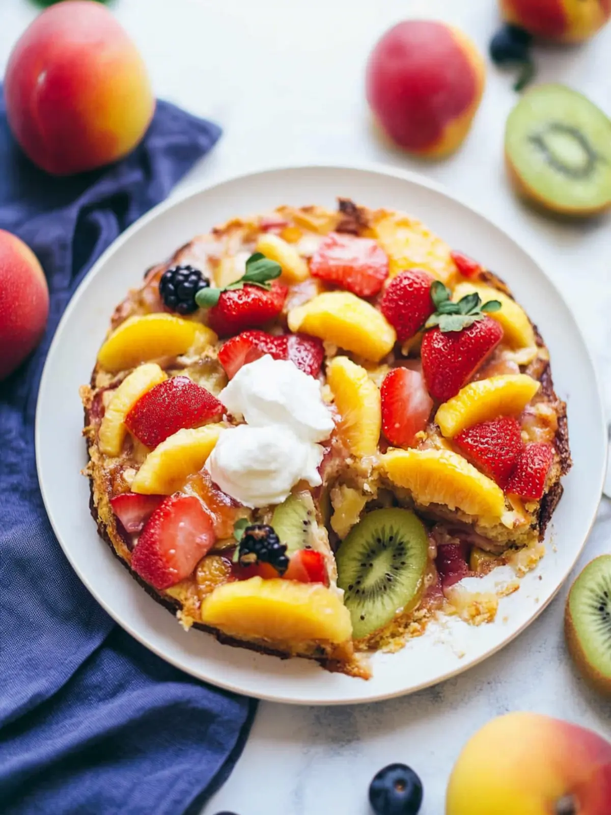 Summer Fruit Breakfast Bake – Easy, Healthy Delight Awaits 3 Summer Fruit Breakfast Bake