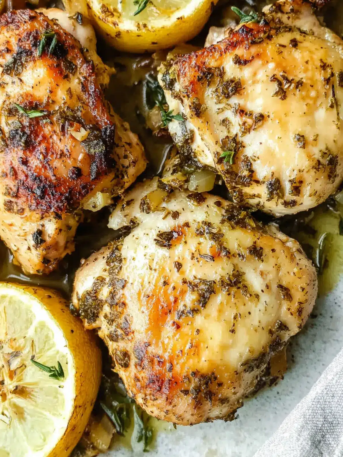 Zesty Italian Herb Chicken in 20 Minutes or Less 5 Italian Herb Chicken