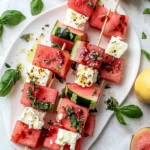Sweet and Savory Watermelon Feta Skewers for Summer Fun 10 Watermelon Feta Skewers
