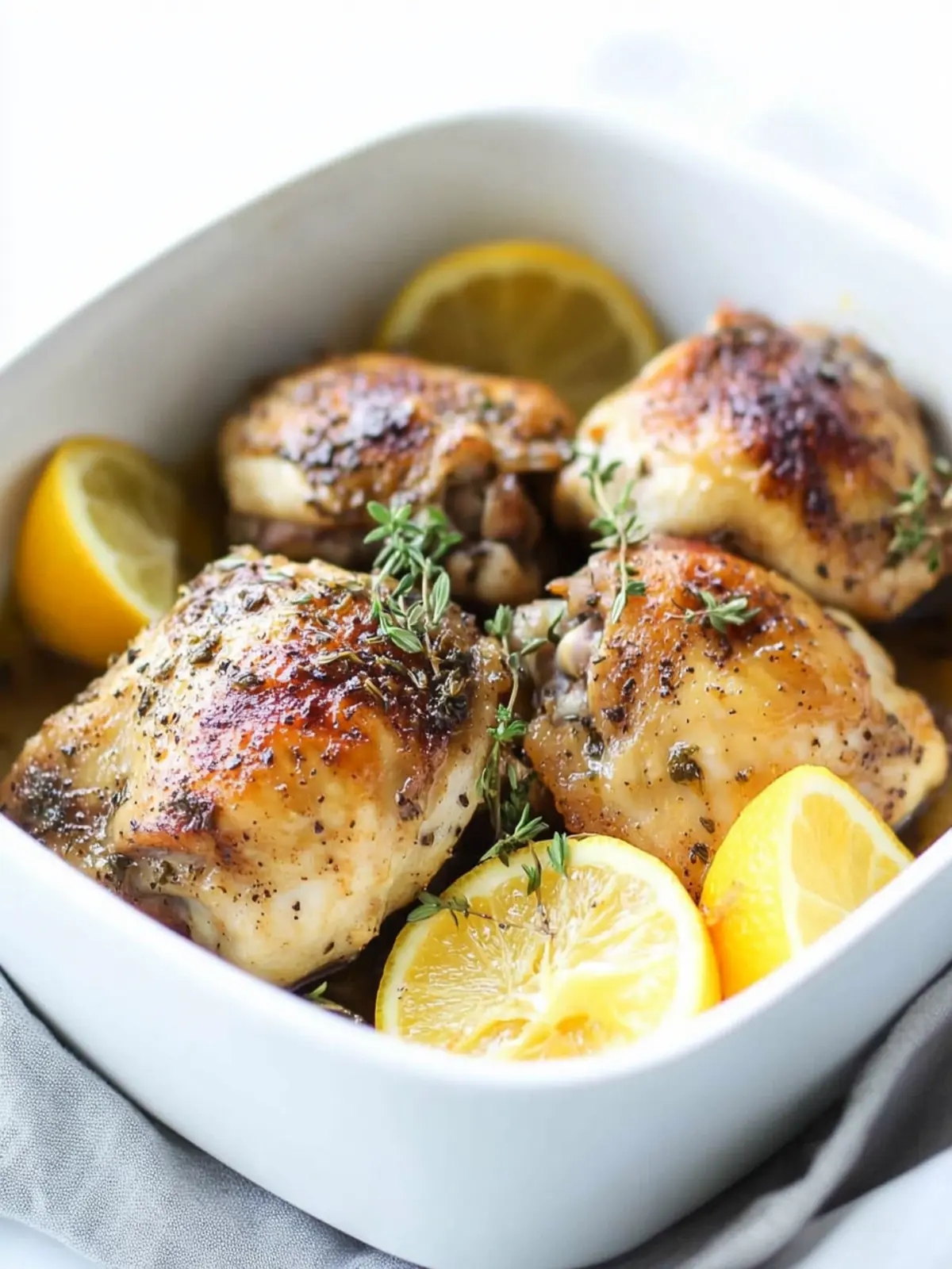 Allspice, Orange and Lemon Crockpot Chicken Thighs Recipe 4 Allspice, Orange and Lemon Crockpot Chicken Thighs