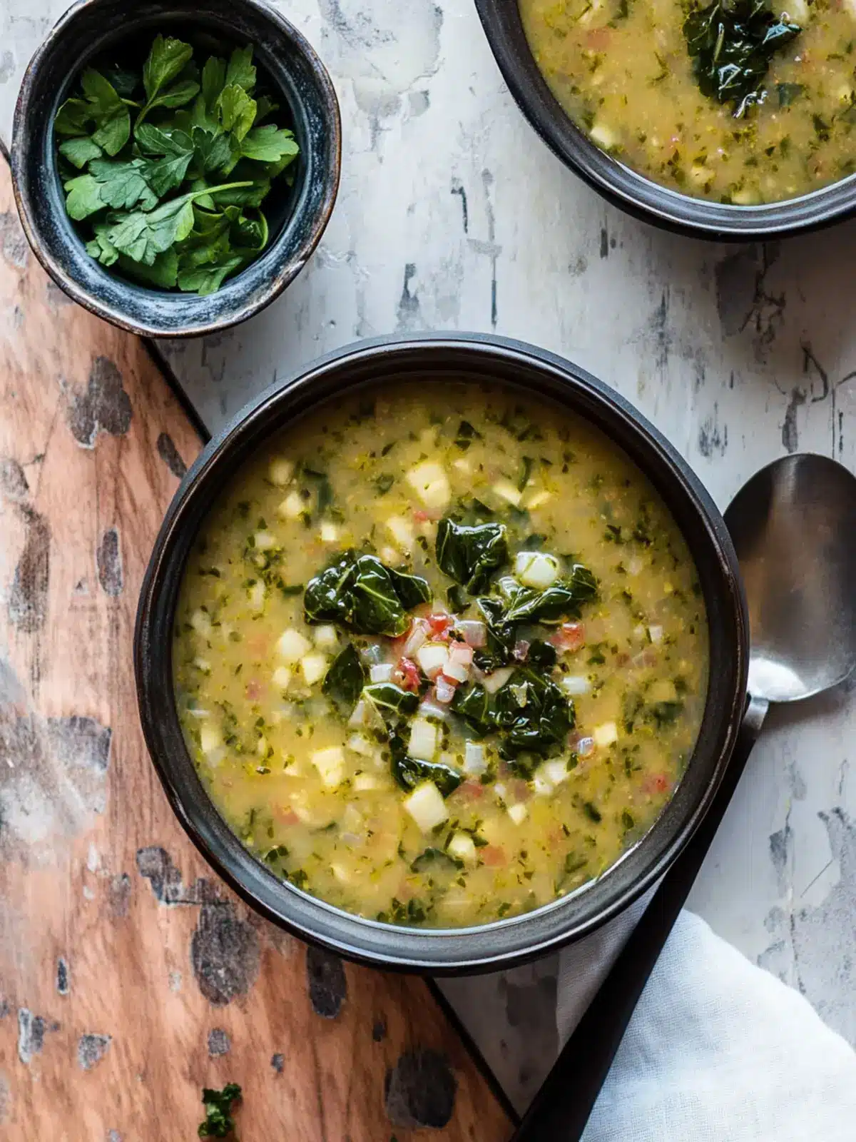 Restorative Rainbow Chard and Leek Soup for Ultimate Comfort 5 Restorative rainbow chard and leek soup
