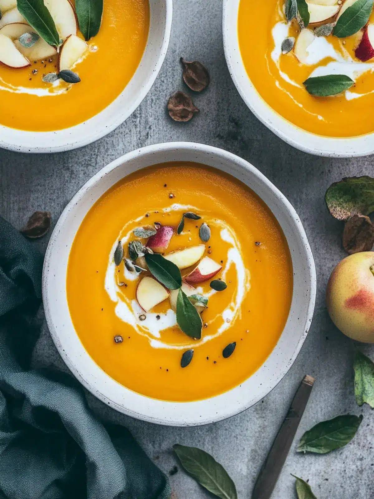 Delicious Roasted Pumpkin Apple Soup to Warm Your Fall Evenings 4 Roasted Pumpkin Apple Soup