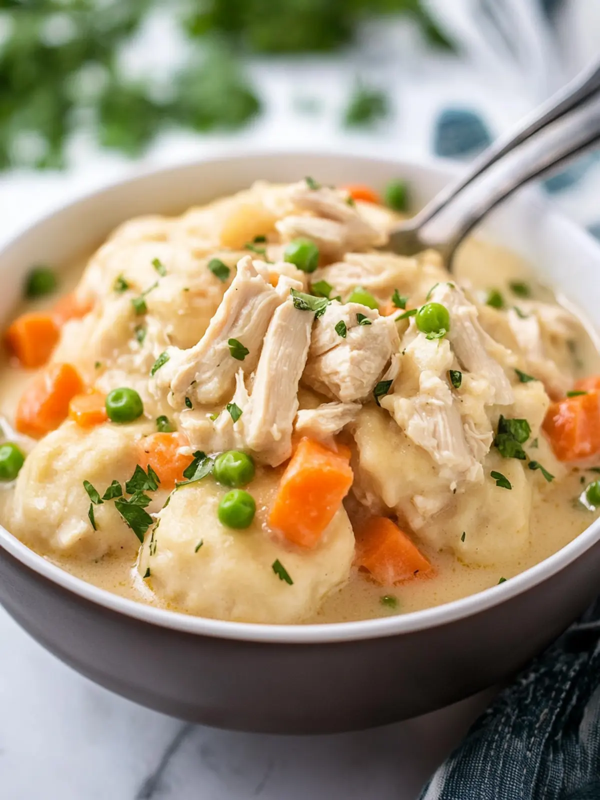 Hearty Crockpot Chicken and Dumplings for Cozy Nights 3 Crockpot Chicken and Dumplings