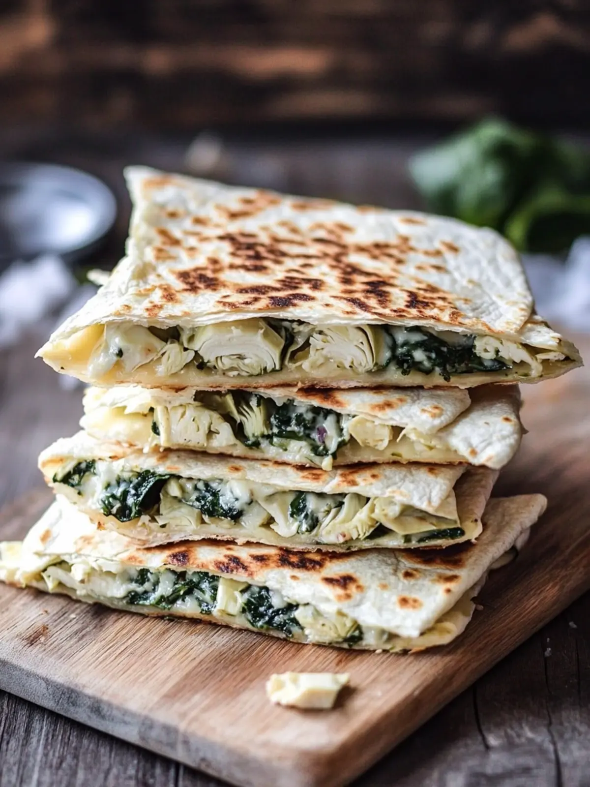 Spinach Artichoke Quesadillas That Will Wow Your Taste Buds 2 Spinach Artichoke Quesadillas