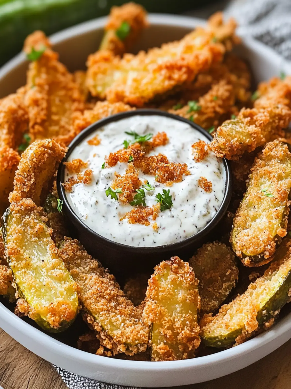 Irresistible Fried Pickle and Ranch Dip That You'll Love 4 Fried Pickle and Ranch Dip