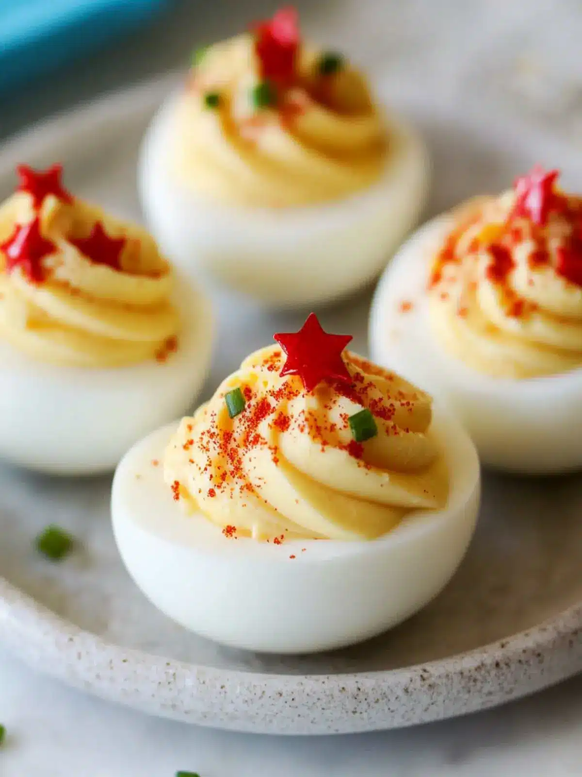 Festive 4th of July Deviled Eggs for a Colorful Celebration 2 4th of July Deviled Eggs