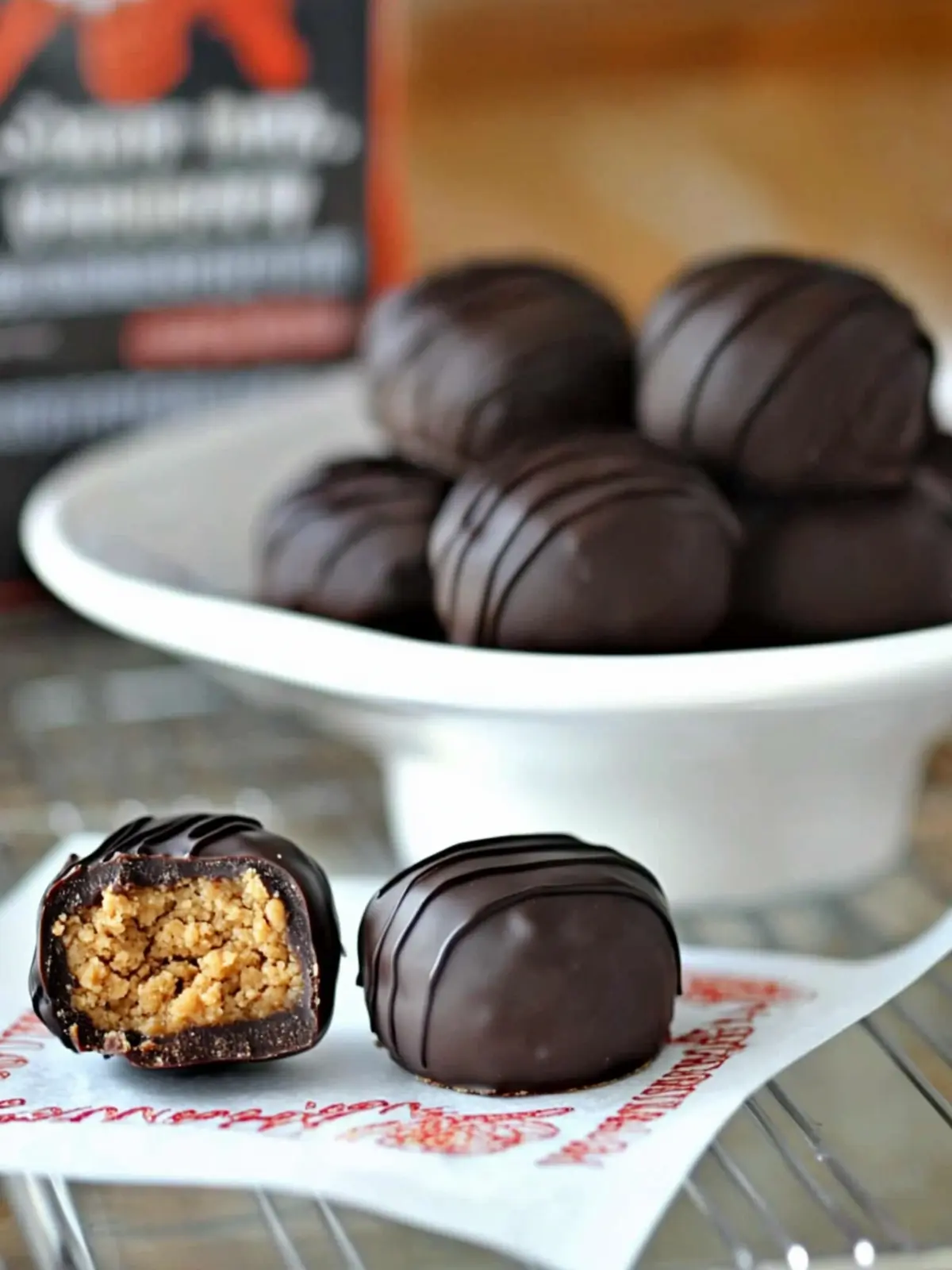 Delicious Dark Chocolate & Peanut Butter Cookie Poppers to Wow You 4 Dark Chocolate & Peanut Butter Cookie Poppers