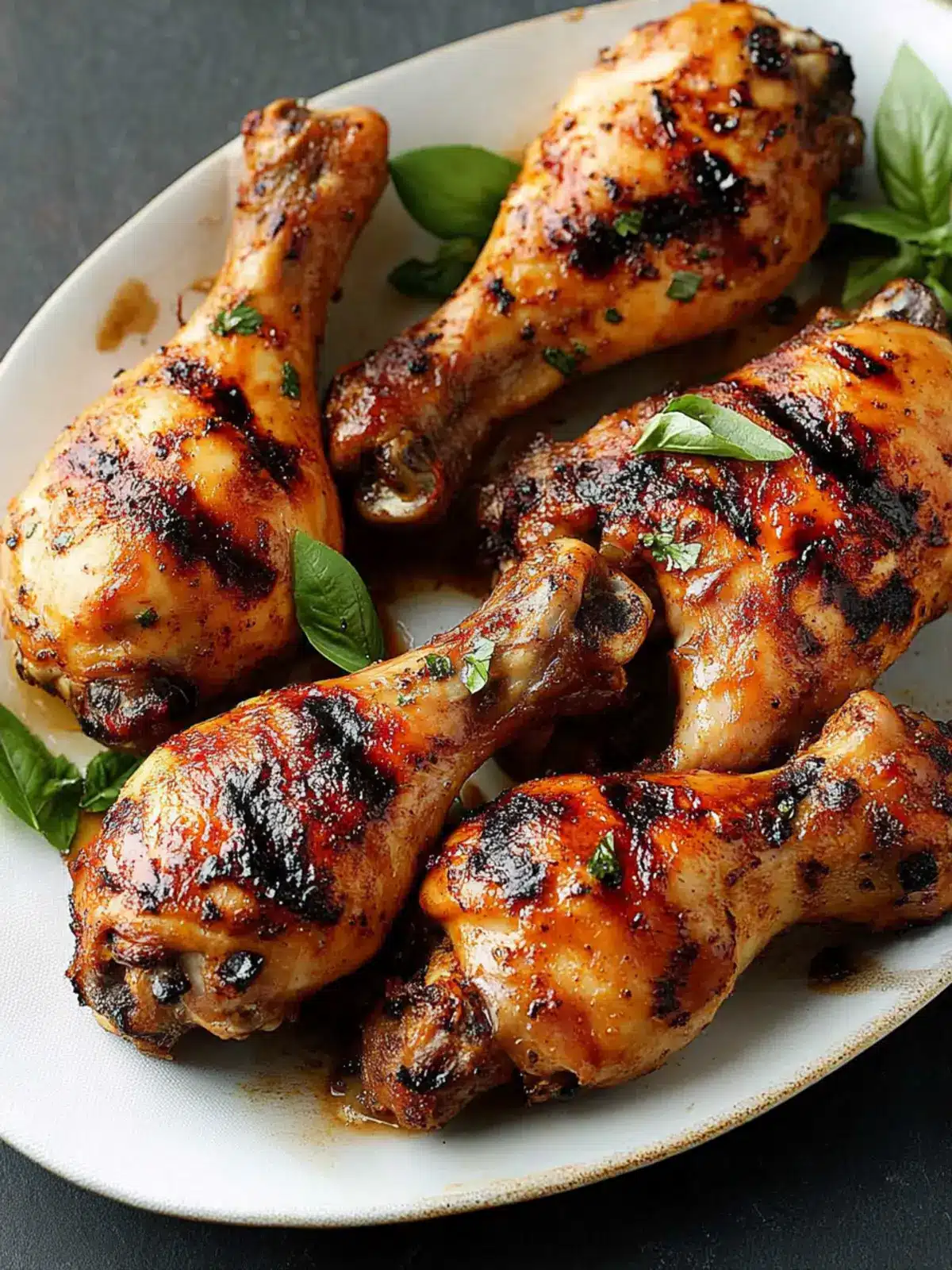 Savory Grilled Chicken Legs: Smoky Flavor for BBQ Bliss 3 Grilled Chicken Legs
