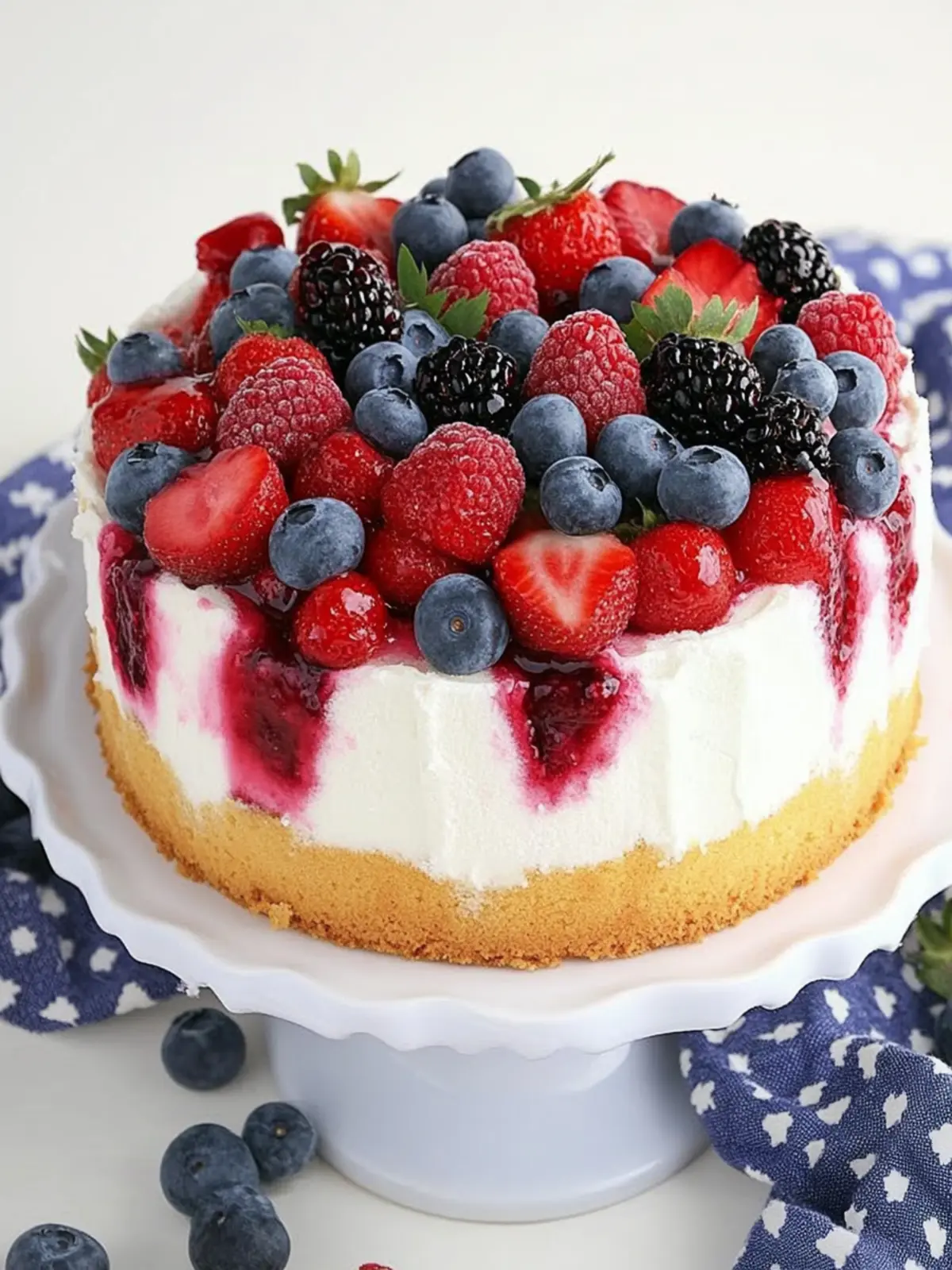 Delicious Berry Poke Cake That’s Perfect for Summer Fun 5 Berry Poke Cake