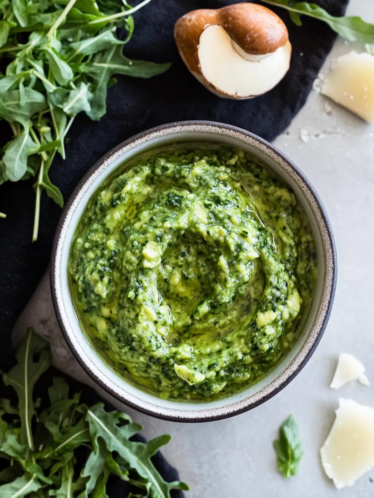 Vegan Avocado Arugula Pesto: Creamy Goodness in Minutes 4 Vegan Avocado Arugula Pesto