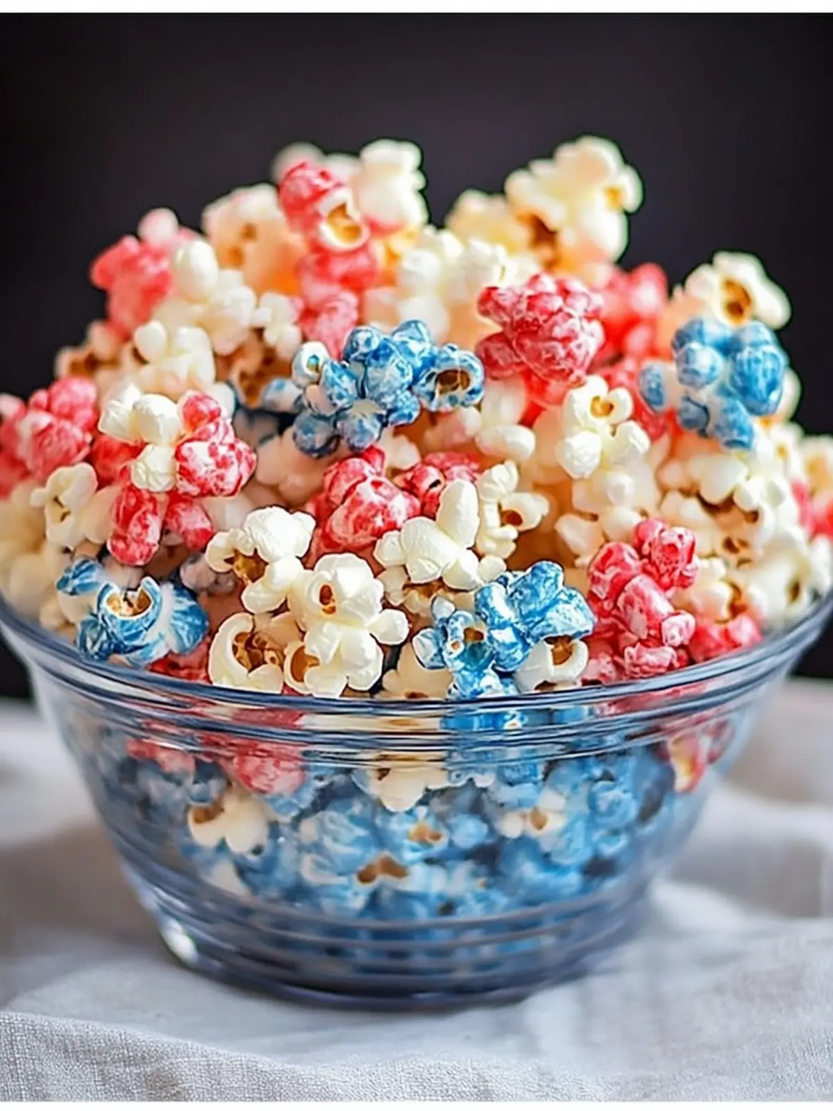 Red, White and Blue Candied Popcorn: A Festive Summer Delight 4 Red, White and Blue Candied Popcorn
