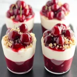 Cherry Cheesecake Cups: Easy No-Bake Delight for Any Occasion 6 Cherry Cheesecake Cups (Easy No-Bake Dessert!)
