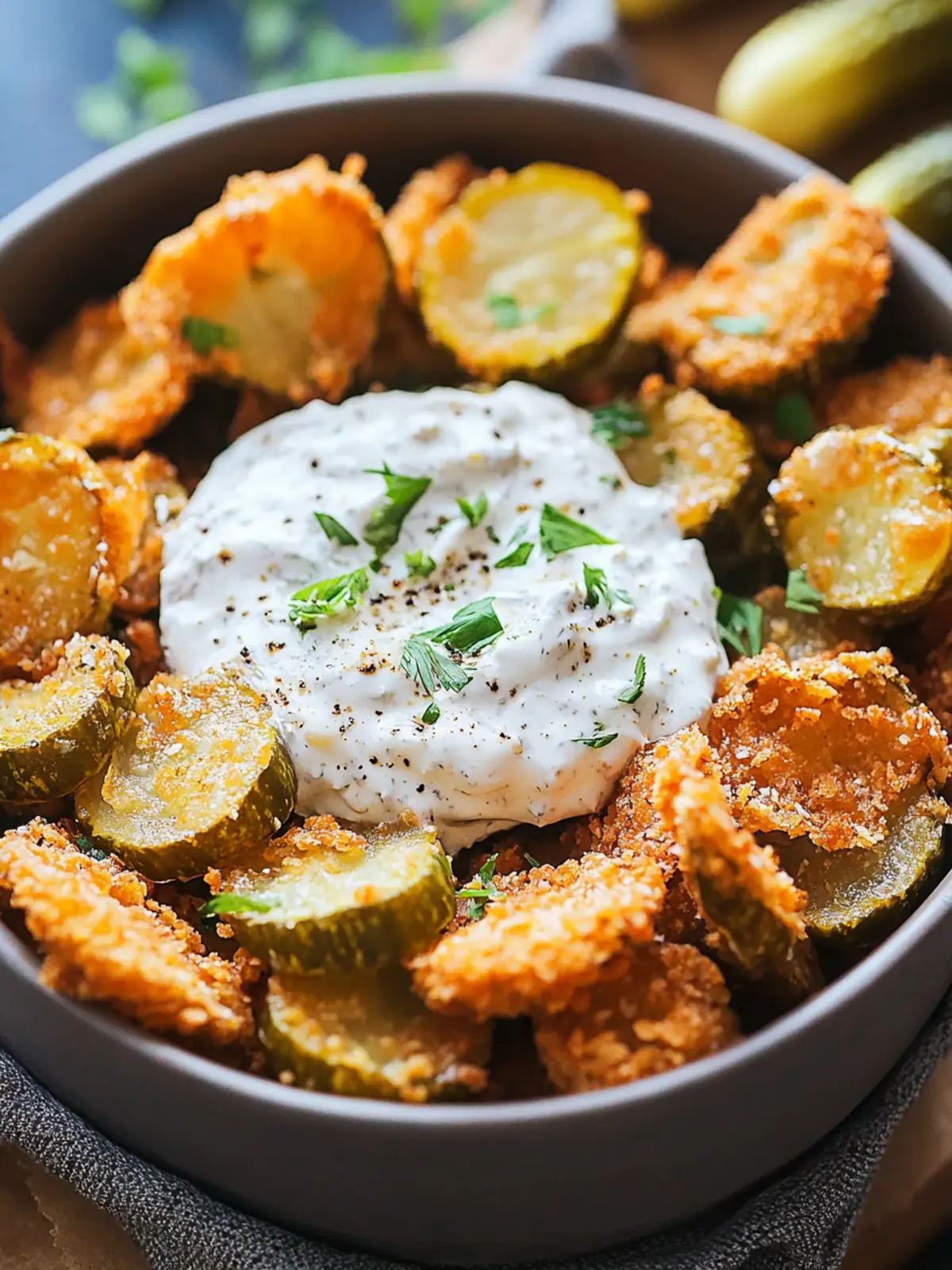 Irresistible Fried Pickle and Ranch Dip That You'll Love 2 Fried Pickle and Ranch Dip