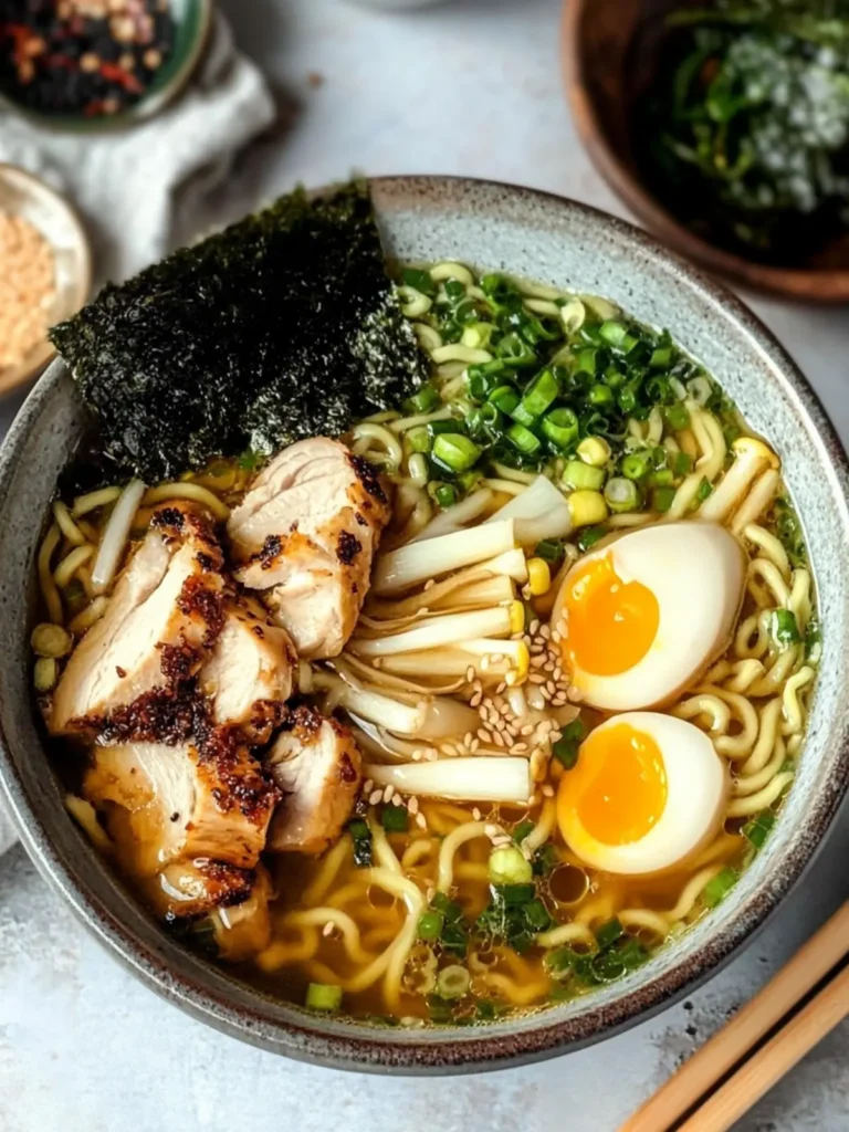 Shoyu Chicken Ramen