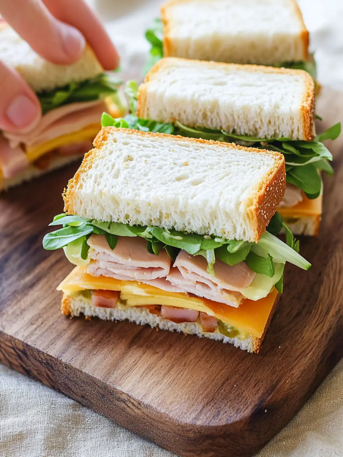 Irresistible Mini Sandwiches for Party Perfection! 3 Mini Sandwiches for Party