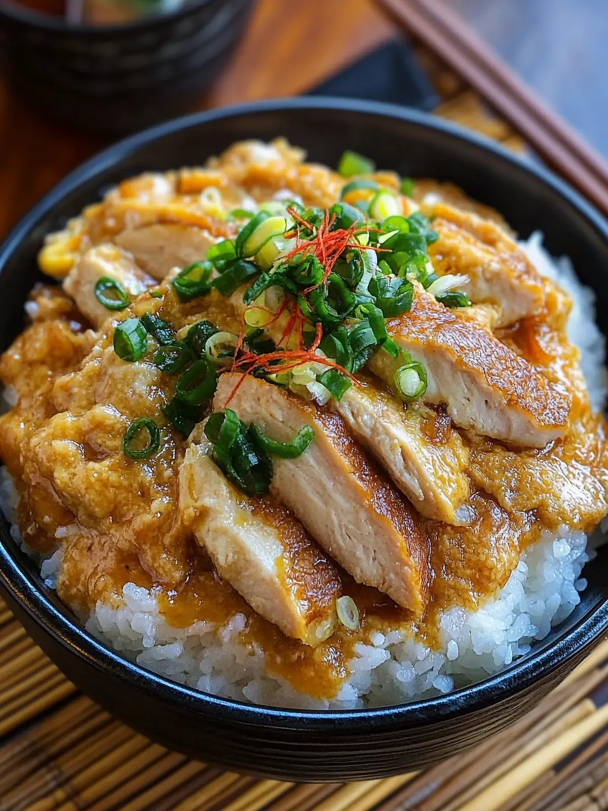 Savory Oyakodon: Whip Up This Cozy Chicken and Egg Bowl 3 Oyakodon