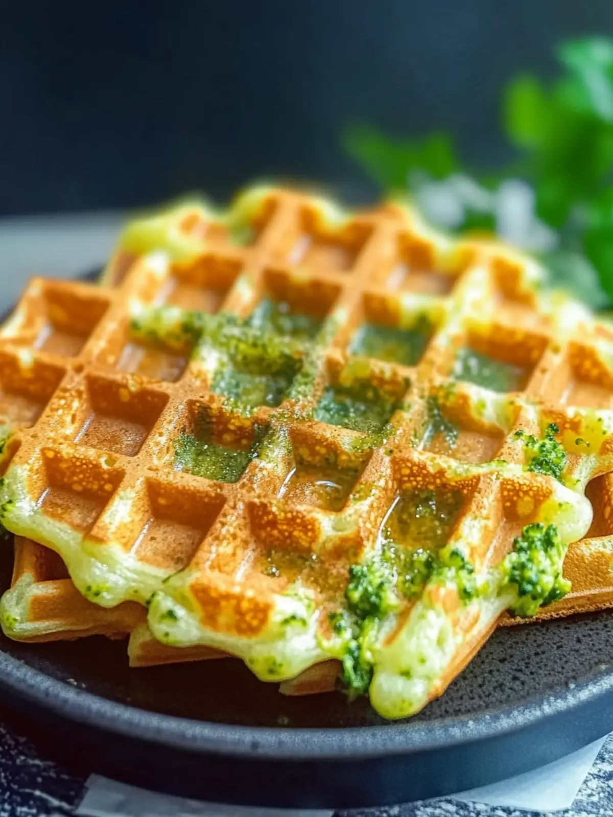 Savory Broccoli & Cheese Waffles for the Perfect Breakfast Treat 3 Broccoli & Cheese Waffles