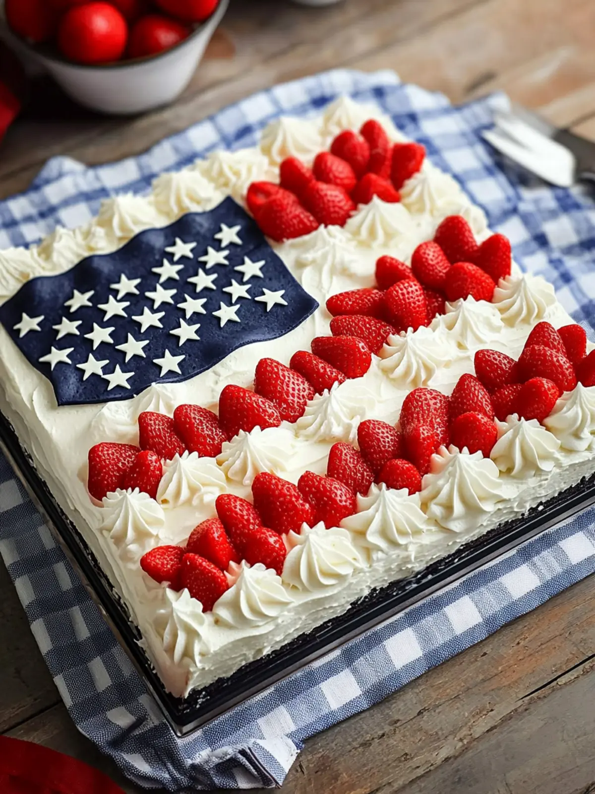 American Flag Cake: Celebrate with This Festive Delight 3 American Flag Cake