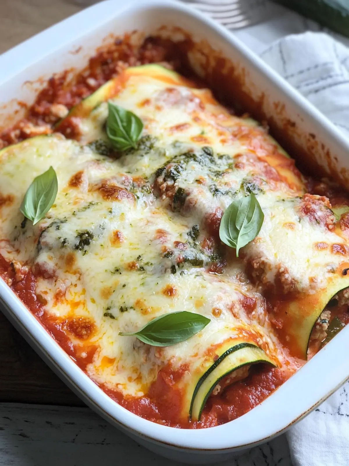 Zucchini Roll Up Lasagna: A Light and Delicious Twist 5 Zucchini Roll Up Lasagna