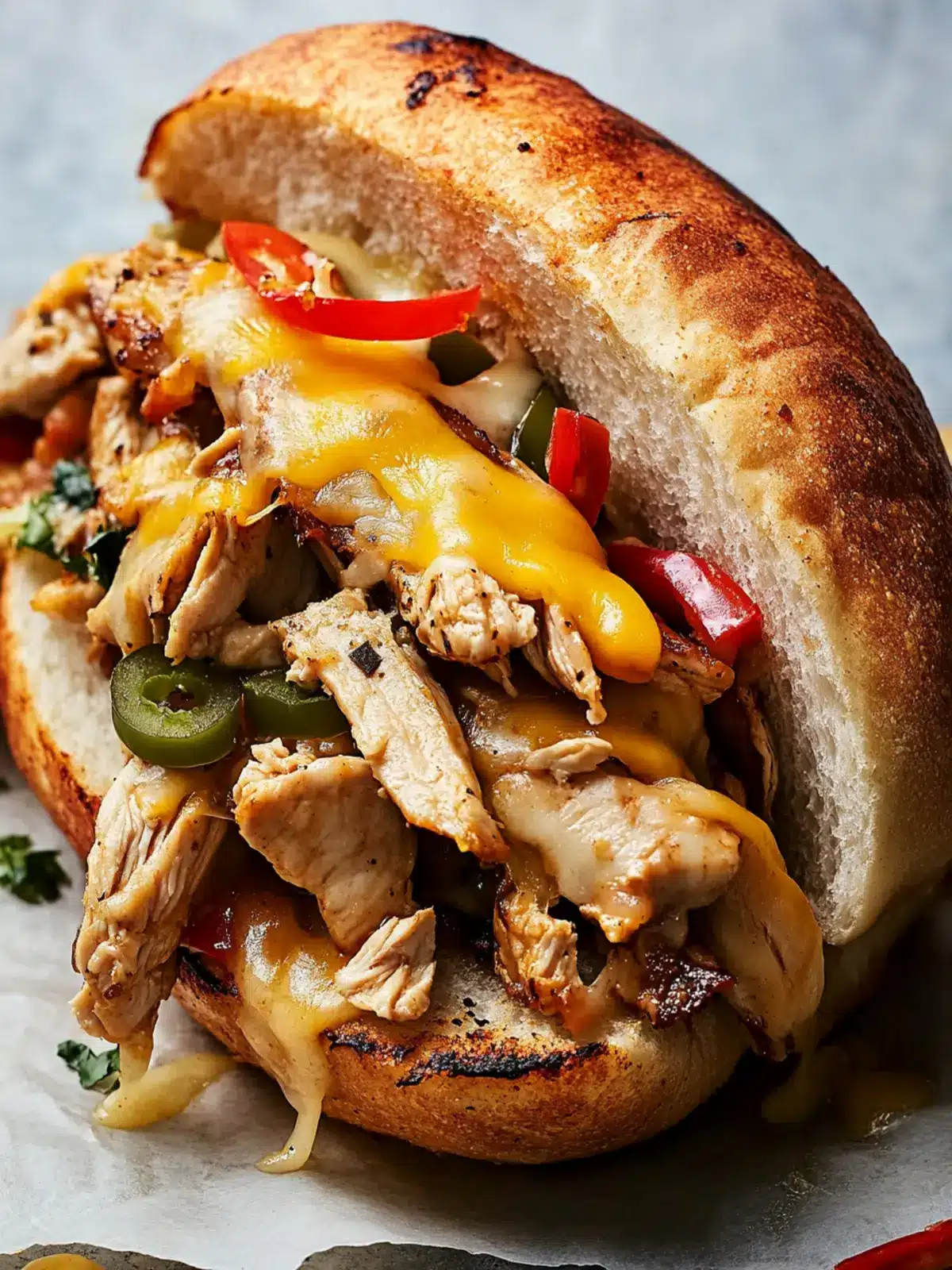 Chicken Cheesesteaks Made Easy: Your New Game Day Favorite 4 Chicken Cheesesteaks