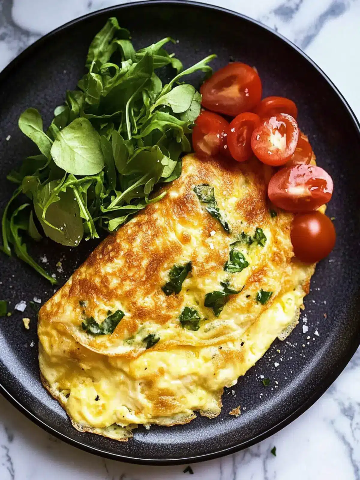 Fluffy Omelette with Buttery Garlic Mushrooms to Savor 4 Omelette