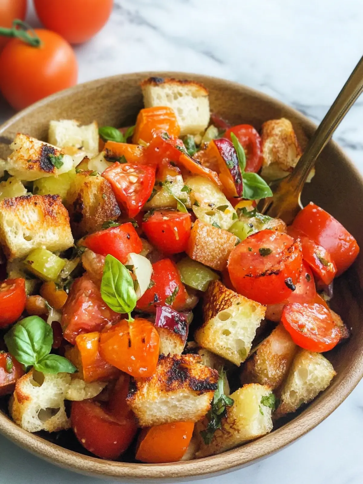 Grilled Panzanella Salad: A Fresh Twist on Italian Flavor 5 Grilled Panzanella Salad