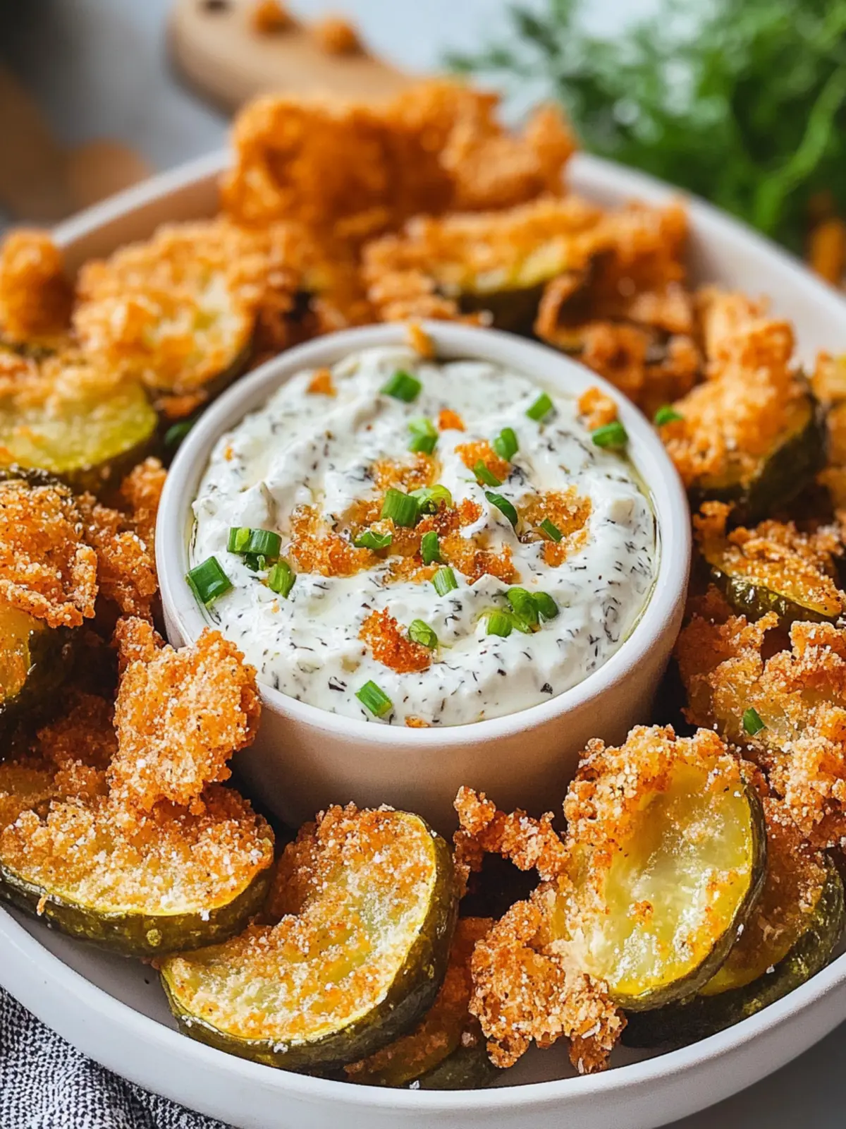 Irresistible Fried Pickle and Ranch Dip That You'll Love 3 Fried Pickle and Ranch Dip