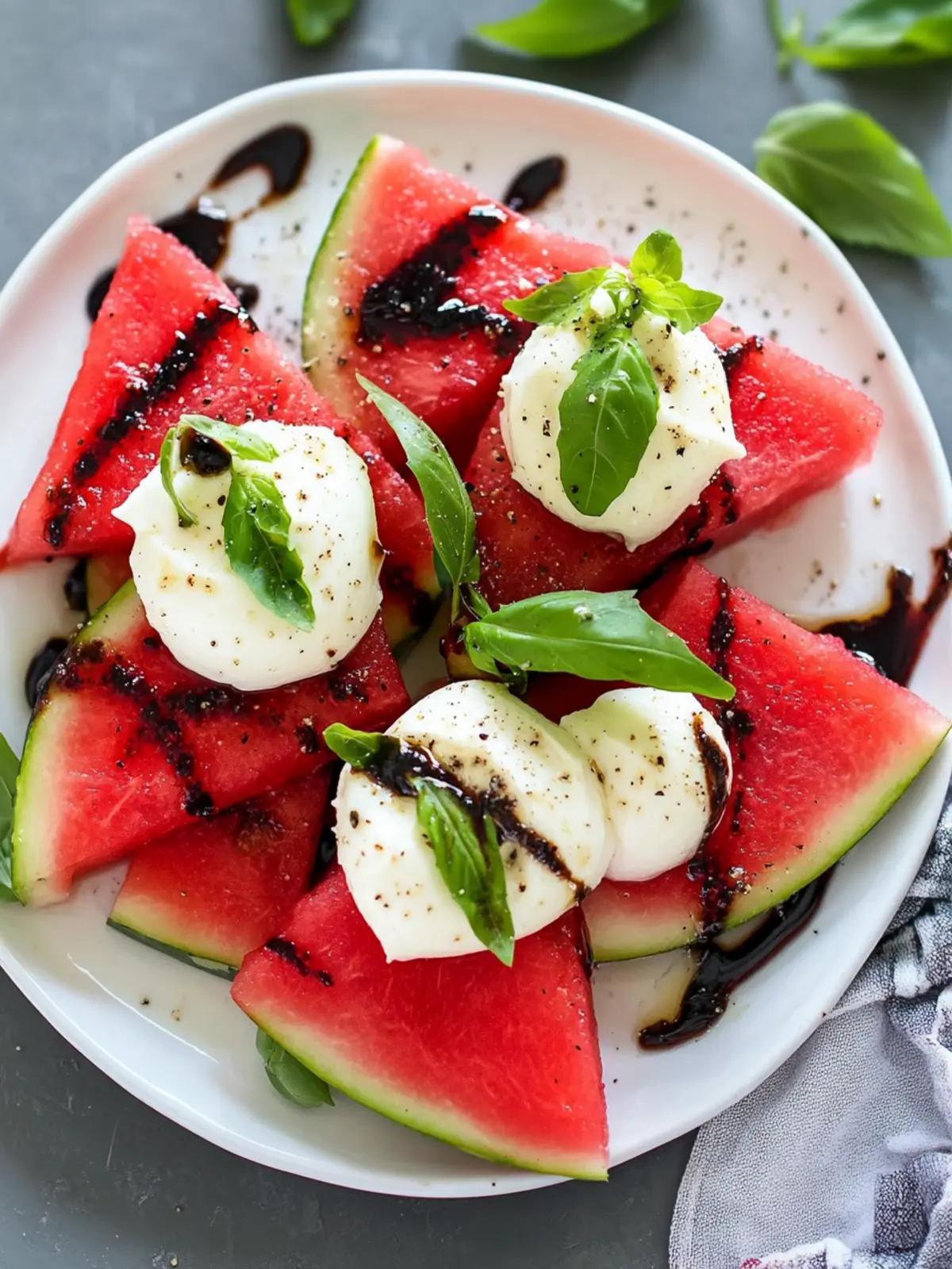Watermelon Caprese Salad: A Fresh Twist for Summer Enjoyment 3 Watermelon Caprese Salad