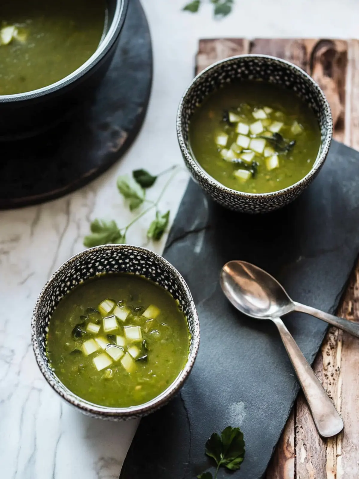 Restorative Rainbow Chard and Leek Soup for Ultimate Comfort 2 Restorative rainbow chard and leek soup