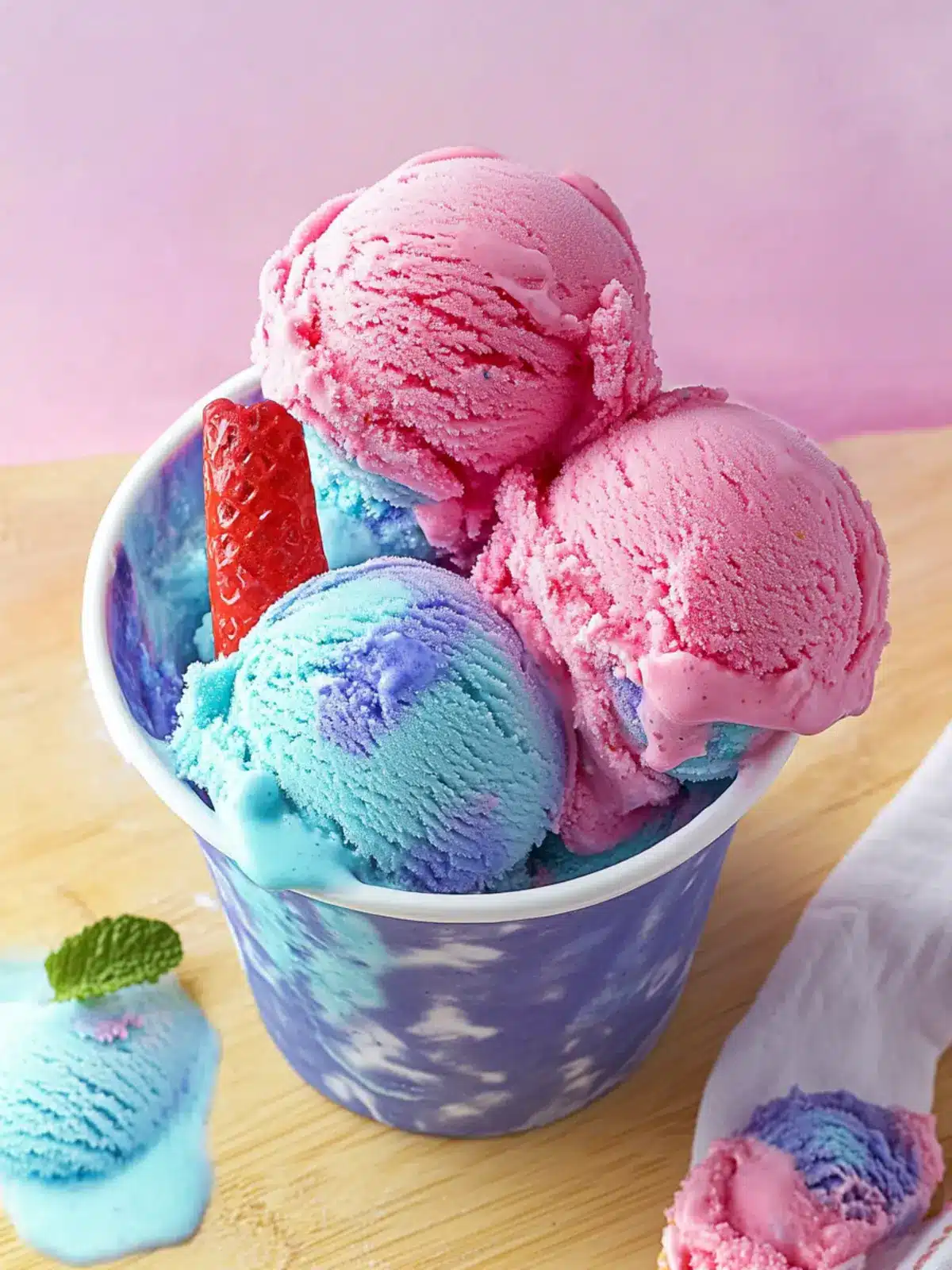 Easy Colorful Kool Aid Ice Cream for Family Fun Moments 2 Easy Colorful Kool Aid Ice Cream