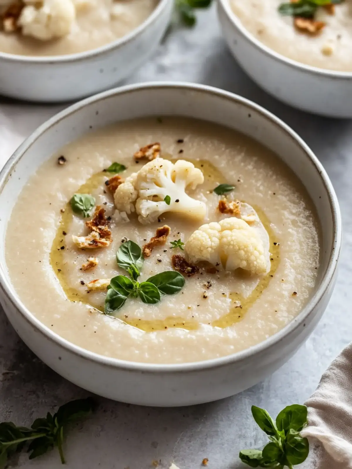 Heavenly Roasted Cauliflower Soup: Healthy Comfort in a Bowl 5 Roasted Cauliflower Soup