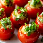 BLT Stuffed Cherry Tomatoes for a Flavorful Snack Attack 9 BLT Stuffed Cherry Tomatoes
