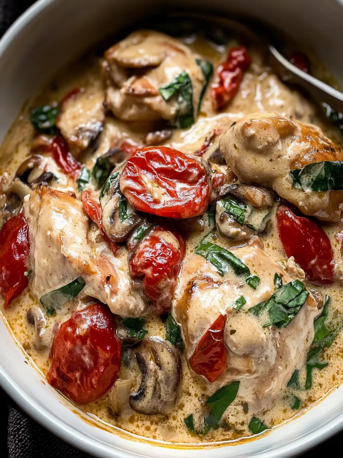 Creamy Crockpot Tuscan Chicken for Effortless Gourmet Nights 5 Crockpot Tuscan Chicken