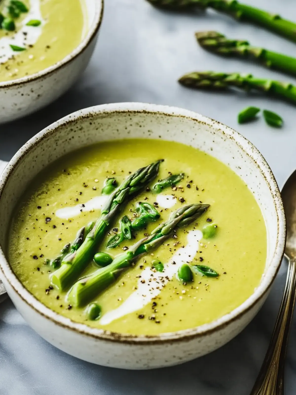 Creamy Asparagus Soup: Quick, Dairy-Free Comfort in 30 Minutes 3 Creamy Asparagus Soup