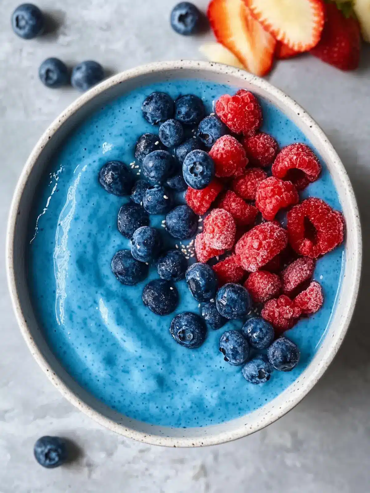 Delicious Blue Smoothie Bowl for a Healthy Start to Your Day 2 Blue Smoothie Bowl