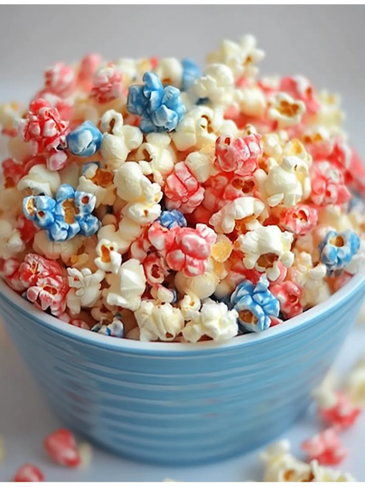 Red, White and Blue Candied Popcorn: A Festive Summer Delight 5 Red, White and Blue Candied Popcorn
