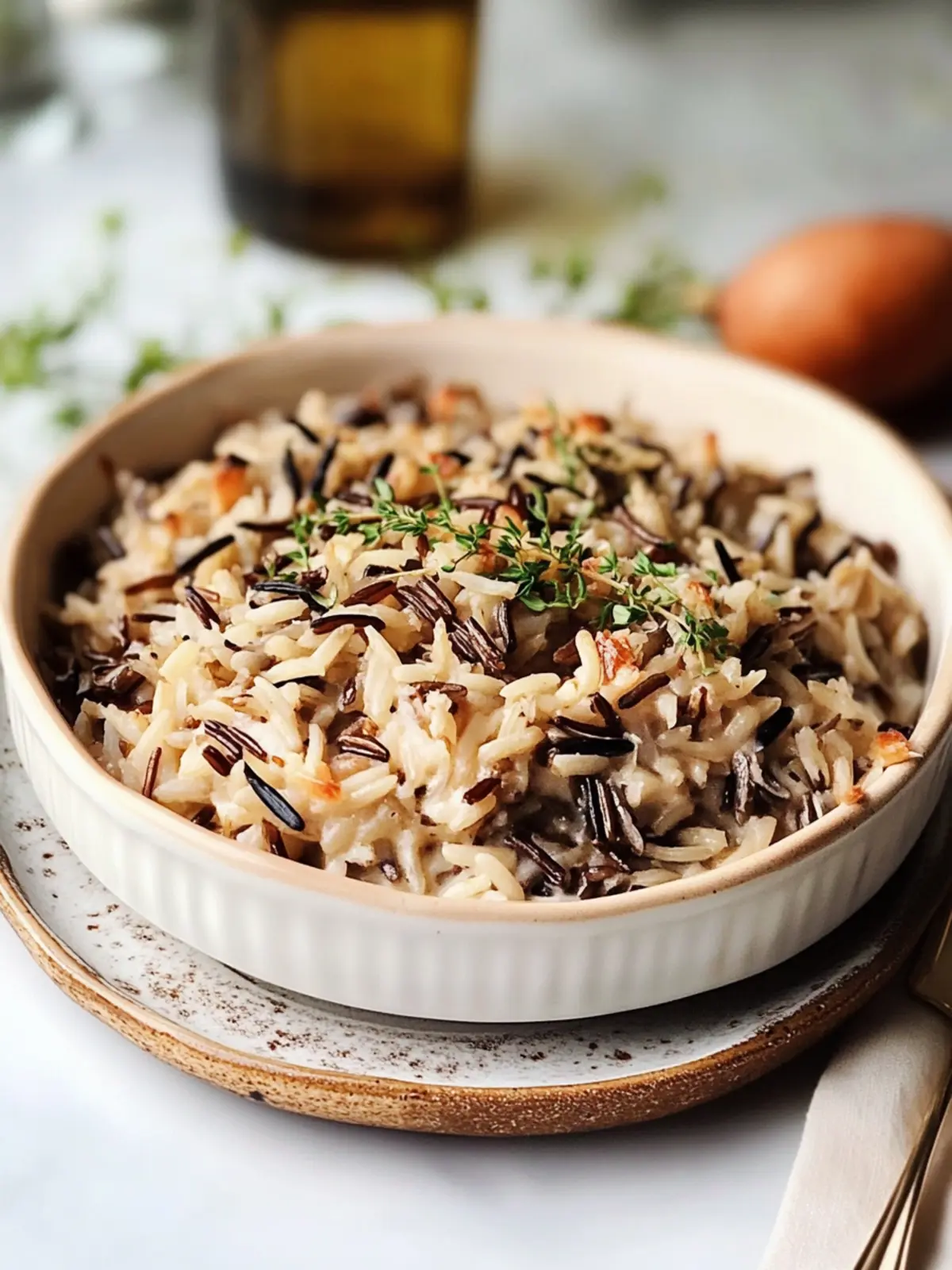 Savory Wild Rice Casserole Packed with Flavor and Crunch 2 Wild Rice Casserole