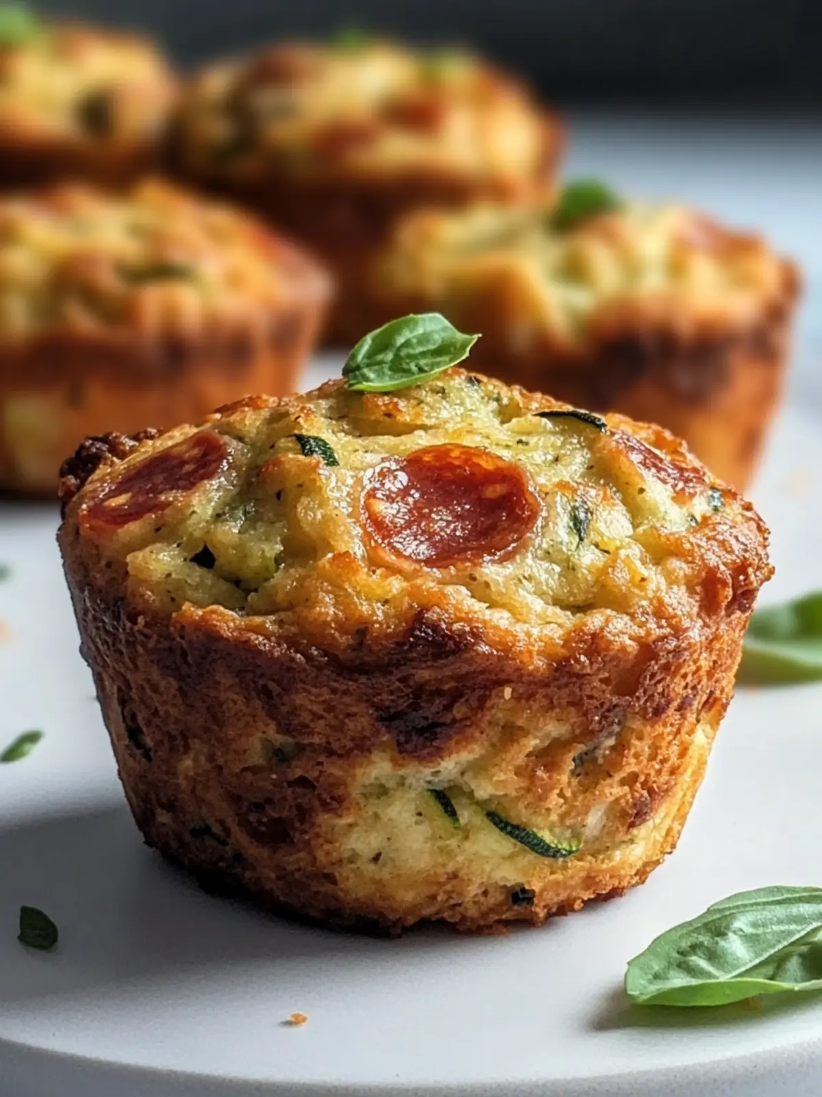 Keto Pepperoni Zucchini Muffins for Guilt-Free Snacking 3 Keto Pepperoni Zucchini Muffins