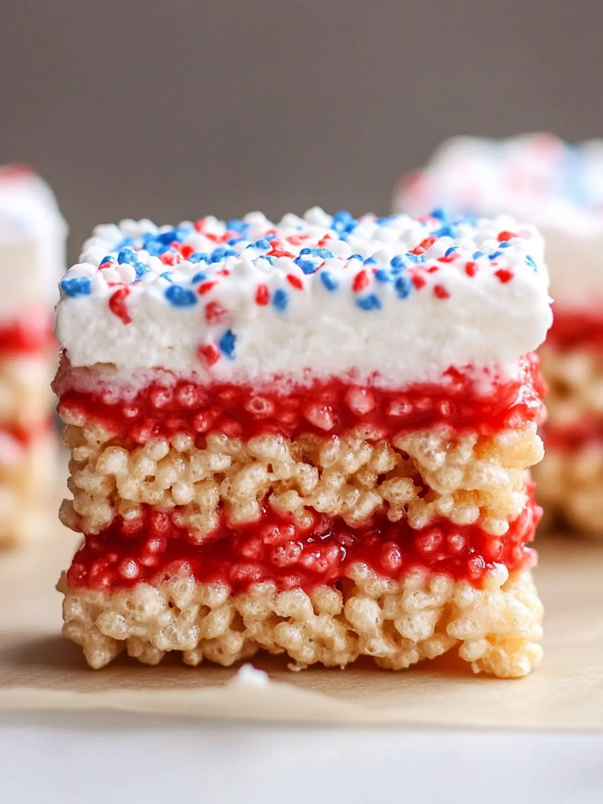 Red, White & Cool: No-Bake Rice Krispies Ice Cream Sandwiches 2 Red, White & Cool: Rice Krispies Ice Cream Sandwiches