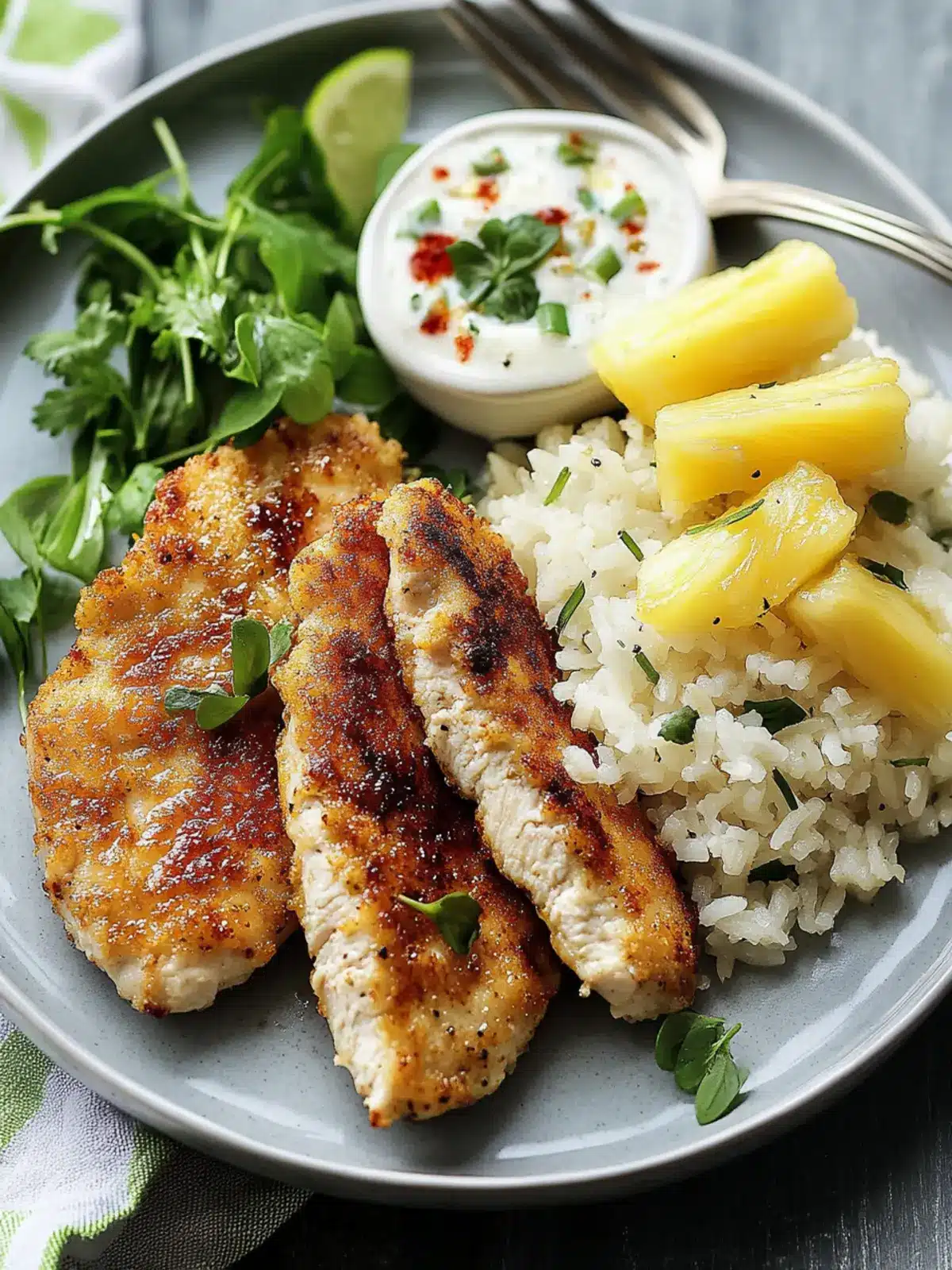 Baked Chicken Cutlets with Pineapple Rice for a Flavorful Feast 5 Baked Chicken Cutlets with Pineapple Rice