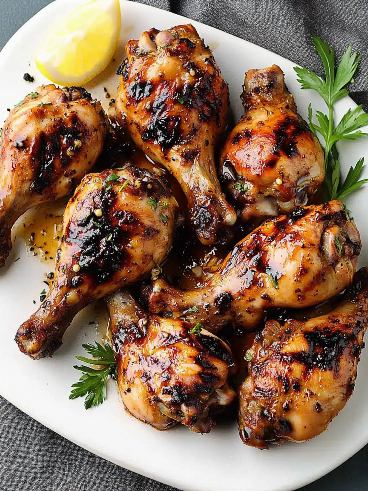 Savory Grilled Chicken Legs: Smoky Flavor for BBQ Bliss 2 Grilled Chicken Legs