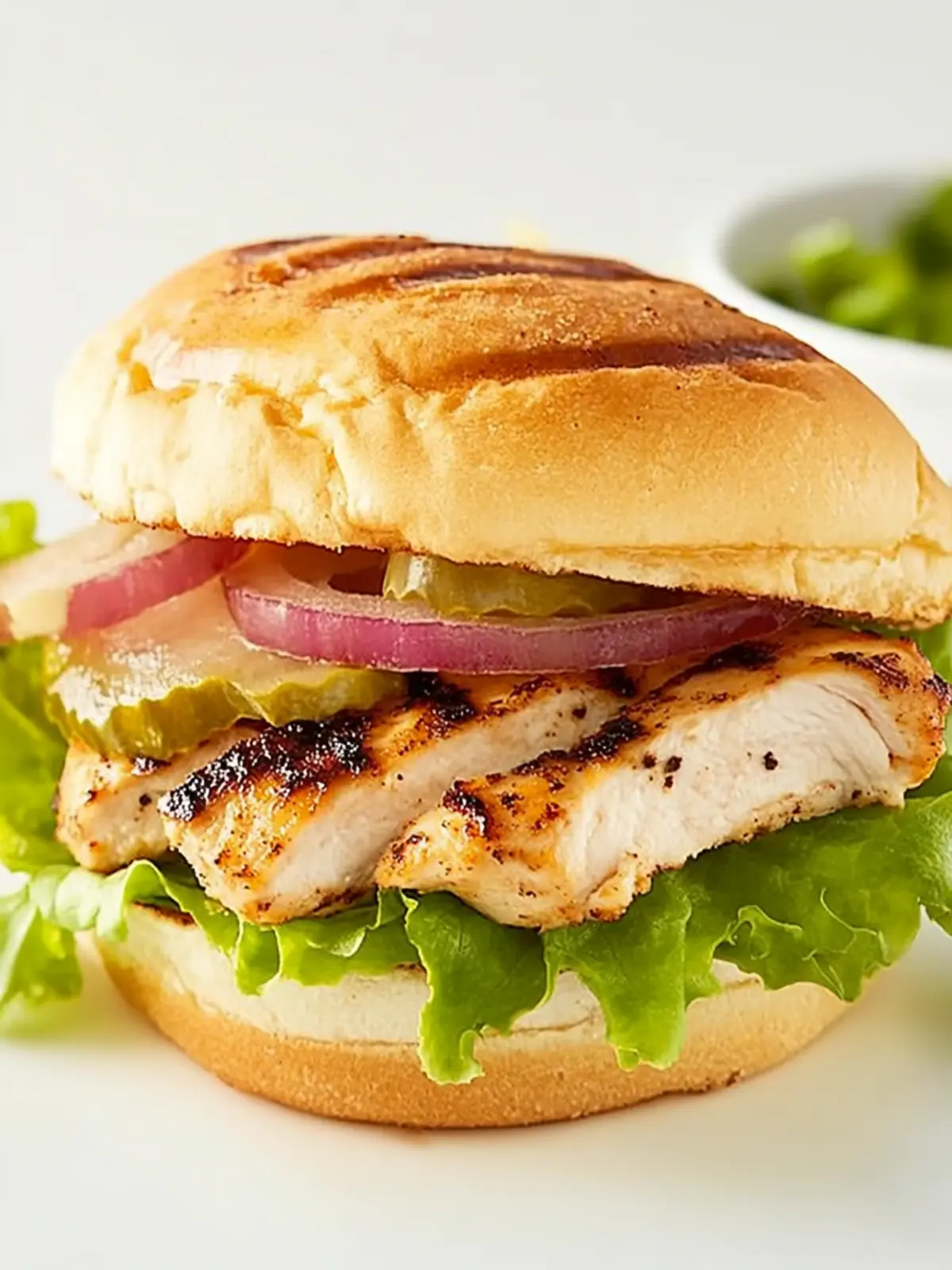 Juicy Grilled Chicken Sandwich with Honey Mustard Bliss 3 Grilled Chicken Sandwich
