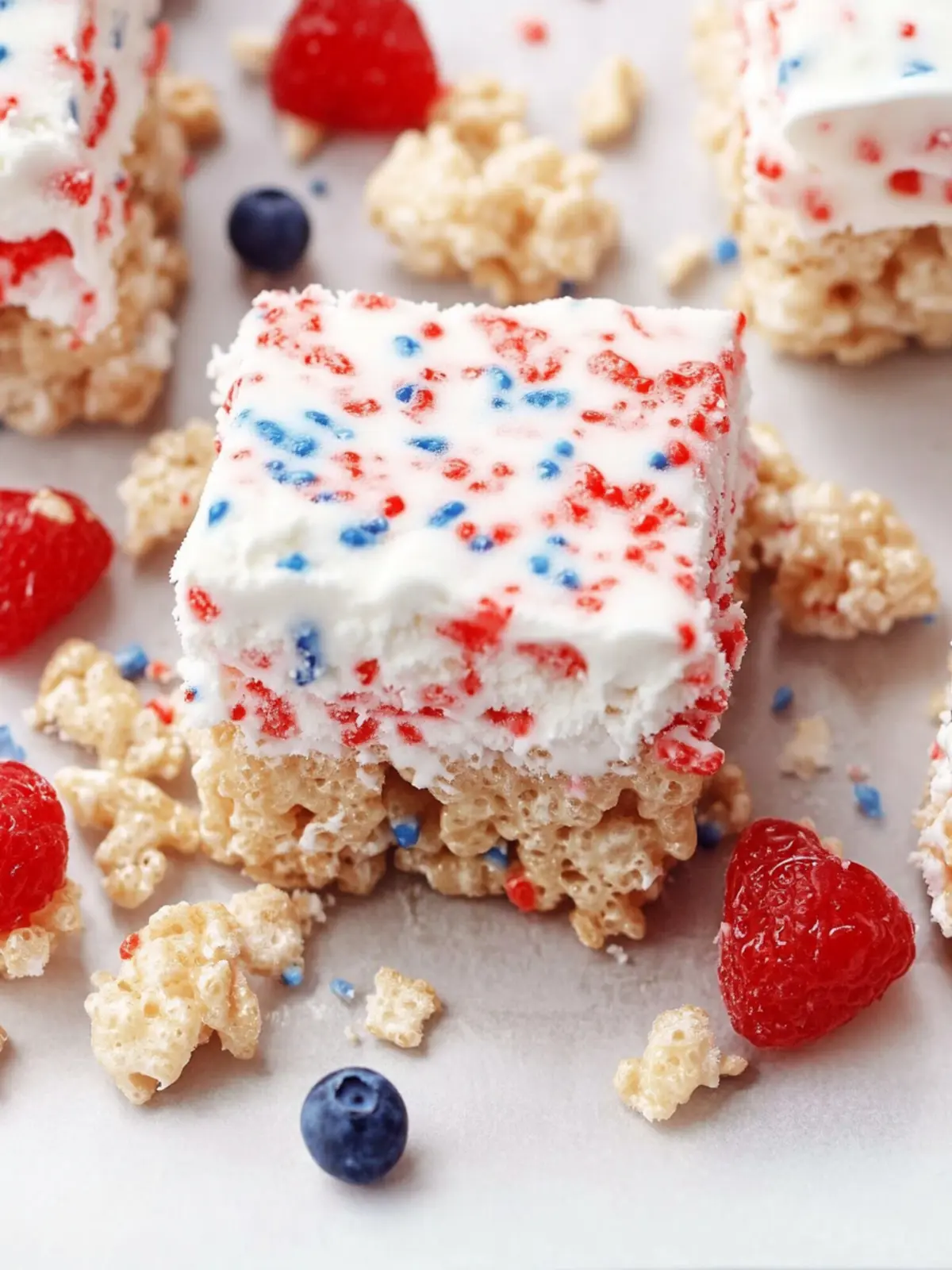 Red, White & Cool: No-Bake Rice Krispies Ice Cream Sandwiches 4 Red, White & Cool: Rice Krispies Ice Cream Sandwiches