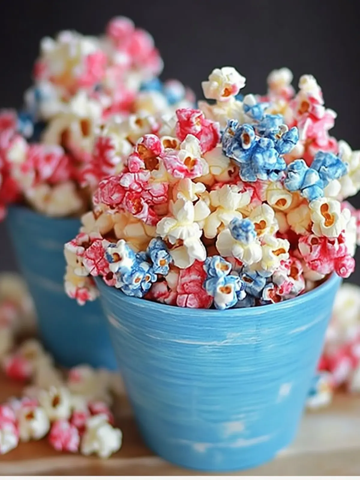 Red, White and Blue Candied Popcorn: A Festive Summer Delight 3 Red, White and Blue Candied Popcorn