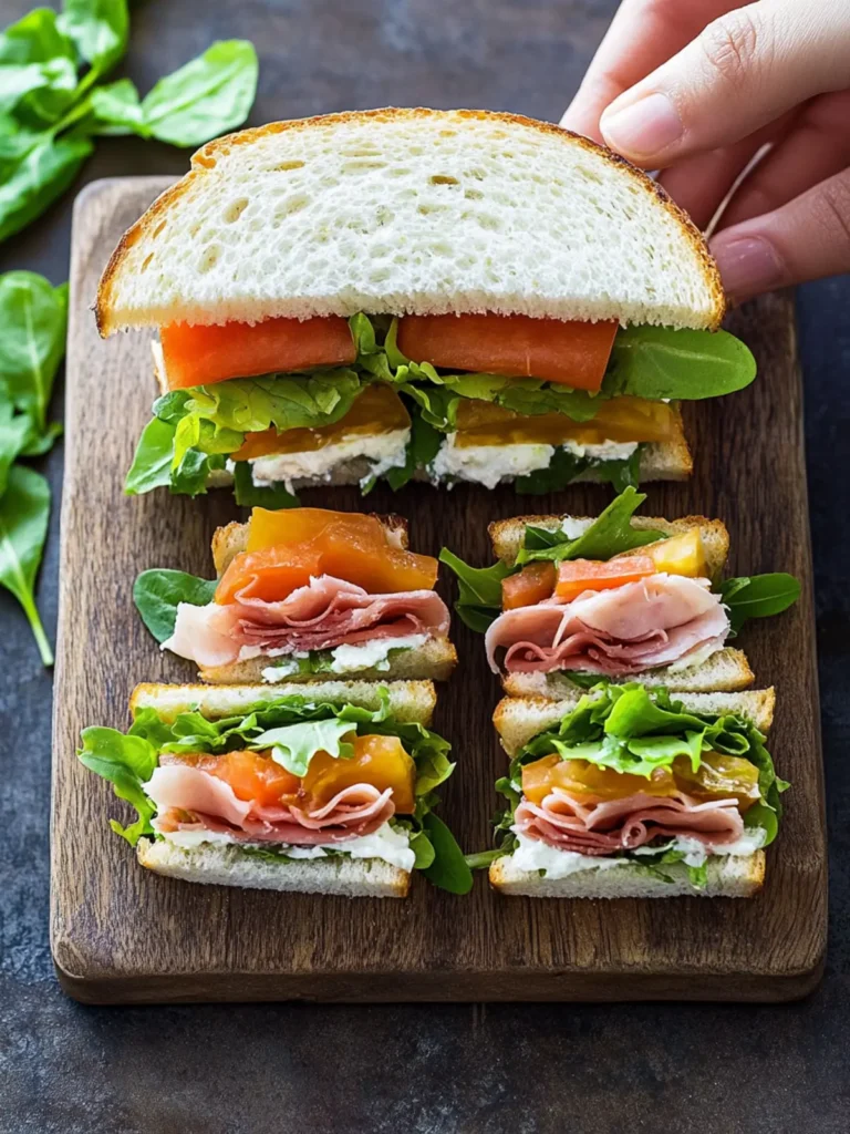Mini Sandwiches for Party