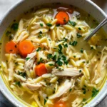 Cozy Crockpot Lemon Chicken Orzo Soup for Busy Nights 7 Crockpot Lemon Chicken Orzo Soup