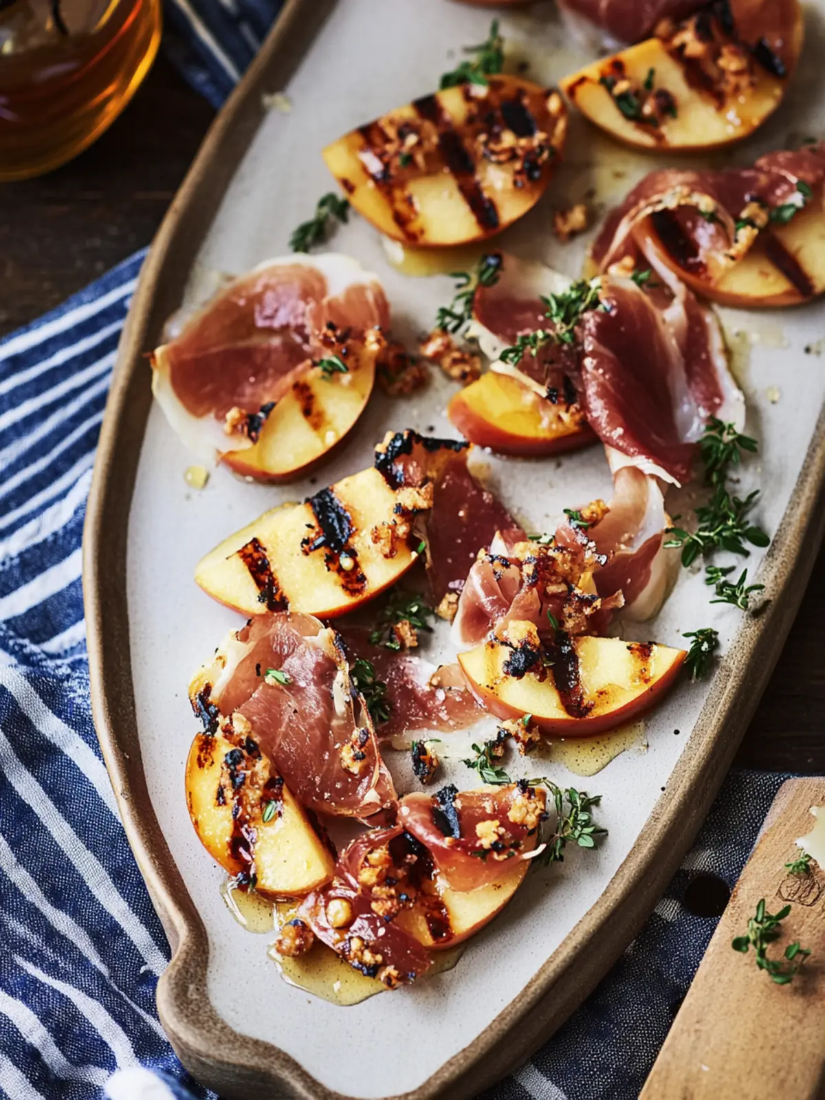 Grilled Apples with Prosciutto and Honey: A Fall Flavor Delight 3 Grilled Apples with Prosciutto and Honey